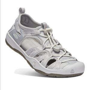 Keen Girls Moxie Sandals Silver 10
